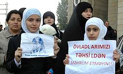 راهپیمایی 1200 دانش‌آموز حافظ حجاب در اصفهان